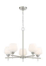  2175-84 - 5 LIGHT CHANDELIER