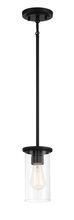 Minka-Lavery 4090-66A - HAISLEY - 1 LIGHT MINI PENDANT / SEMI FLUSH