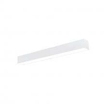  NLINSW-2334W - 2' L-Line LED Direct Linear w/ Selectable Wattage & CCT, White Finish