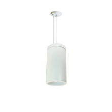 Nora NYLD2-6C10140WWW4AC - 6" Cobalt Cable Mount Cylinder, White, 1000L, 4000K, White/White Reflector, 120V Triac/ELV/0-10V