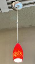 Main Street Lighting Items EEYUP994 - Red Custom Pendant