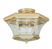  4083-02 - 3 Light Polished Brass Ceiling Mount
