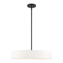  46924-04 - 4 Lt Black Chandelier