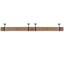 Meyda Green 129574 - 144"L Quadrato Linear Semi-Flushmount
