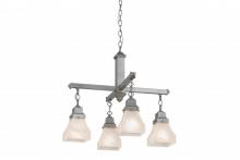  175992 - 24"W Bungalow 4 LT Chandelier