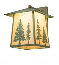  247829 - 16" Wide Stillwater Tall Pines Wall Sconce