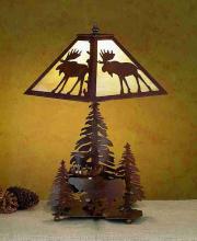 Meyda Green 32524 - 21"H Moose on the Loose Table Lamp