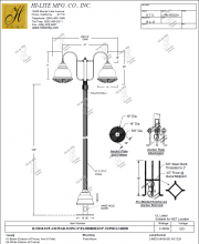Hi-Lite MFG Co. H-53018 - Custom Post Light