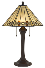  BO-2676TB - 60W X 2 Tiffany Table Lamp