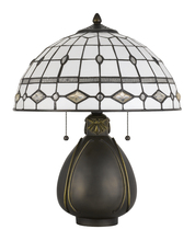  BO-2942TB - 60W X 2 Tiffany Table Lamp