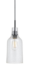  FX-3639-1 - 60W Cosenza Bubbleglass Pendant Fixture (Edison Bulb Not Included)
