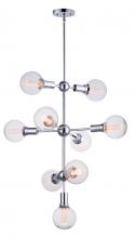 Maxim 11349PC/BUL-G40-CL - Molecule-Entry Foyer Pendant