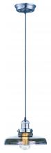 Maxim 25027MSKSN/BUI - Mini Hi-Bay 1-Light Pendant Cord Hung W/Bulb