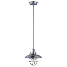 Maxim 25051SN/BUI - Mini Hi-Bay 1-Light Pendant Stem Hung W/Bulb
