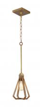 Maxim 39541HZBRG - Woodland-Single Pendant