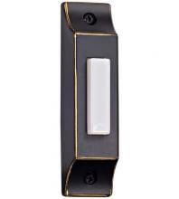  BSCB-AZ - Surface Mount Die-Cast Builder's Series LED Lighted Push Button in Antique Bronze