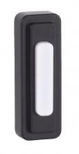  PB5002-FB - Surface Mount LED Lighted Push Button, Tiered in Flat Black