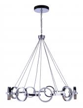  59329-CH-LED - Context 9 Light LED Chandelier in Chrome