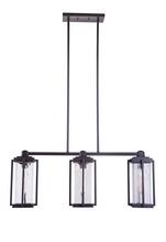 54173-OBG - Pyrmont 3 Light Outdoor Island in Oiled Bronze Gilded