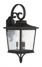  ZA2914-TB - Tillman 3 Light Medium Outdoor Wall Lantern in Textured Black