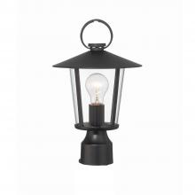  AND-9207-CL-MK - Andover 1 Light Matte Black Outdoor Post