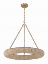  OAK-7536-SG - Oakley 6 Light Soft Gold Chandelier