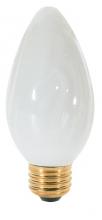 Satco Products Inc. S3368 - 40 Watt F15 Incandescent; White; 1500 Average rated hours; 320 Lumens; Medium base; 120 Volt