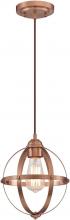 Westinghouse 6362100 - Mini Pendant Washed Copper Finish