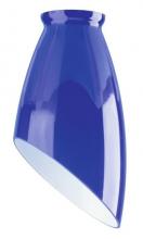 Westinghouse 8127500 - Indigo Blue Angled Design Shade (Discontinued no longer available)
