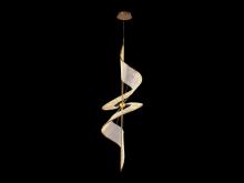Golden 1468-L BCH - Aurora LED Large Pendant in Brushed Champagne