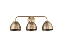 Golden 6950-BA3 MBS-MBS - Shepard 3-Light Bath Vanity in Modern Brass with Modern Brass