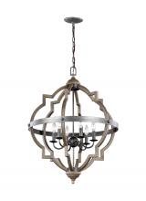 Generation Lighting 5124906-846 - Socorro Six Light Hall / Foyer