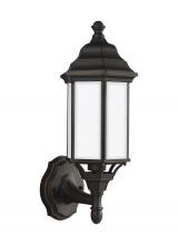  8538751-71 - Sevier traditional 1-light outdoor exterior small uplight outdoor wall lantern sconce in antique bro