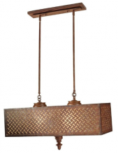 Generation Lighting F2904/4MOB - Kandira 4-Light Moroccan Bronze Billiard Lamp