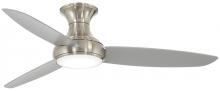  F467L-BNW - 54" CEILING FAN W/ LED LIGHT KIT