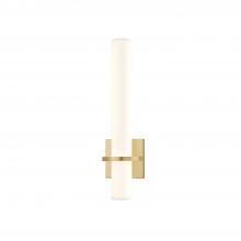  WS83218-BG - Bhutan 5-in Brushed Gold LED Wall Sconce