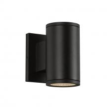  EW44206-BK-UNV - Griffith 6-in Textured Black LED Exterior Wall