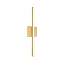  WS10324-BG - Vega 24-in Brushed Gold LED Wall Sconce