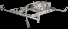 Elco Lighting E4SQLFU30D2 - 4" SQR LED FRAME W/DRIVER 3000LMN DIM G2
