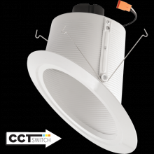 Elco Lighting EL764CT5BZ - 6" Super Sloped Ceiling LED Baffle Inserts