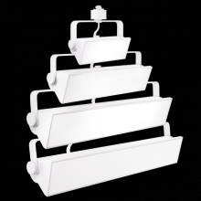 Elco Lighting ETW44CT5B - 60W 24" LED WALL WASH 5CCT 27K-50K