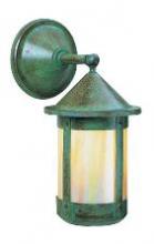 Arroyo Craftsman BB-7WGW-BK - 7" berkeley wall mount - wet rated