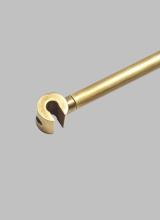  700TRSSPR30NB - Modern Trellis Spacer 30 in a Natural Brass/Gold Colored finish