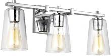 Visual Comfort & Co. Architectural Collection VS24303CH - Mercer 3 Light 22" Wide Vanity Light