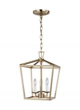  5192603EN-848 - Dianna transitional 3-light LED indoor dimmable ceiling pendant hanging chandelier light in satin br