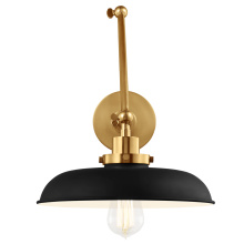Visual Comfort & Co. Studio Collection CW1171MBKBBS - Wellfleet Double Arm Wide Task Sconce