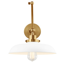 Visual Comfort & Co. Studio Collection CW1171MWTBBS - Wellfleet Double Arm Wide Task Sconce