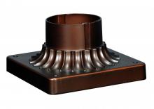  25/5645 - 6" Square Pier Mount Base - Claret Bronze