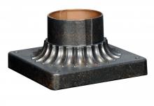  25/5655 - 6" Square Pier Mount Base - Umber Bronze