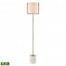  D4550-LED - Trussed 63'' High 1-Light Floor Lamp - White - Includes LED Bulb
